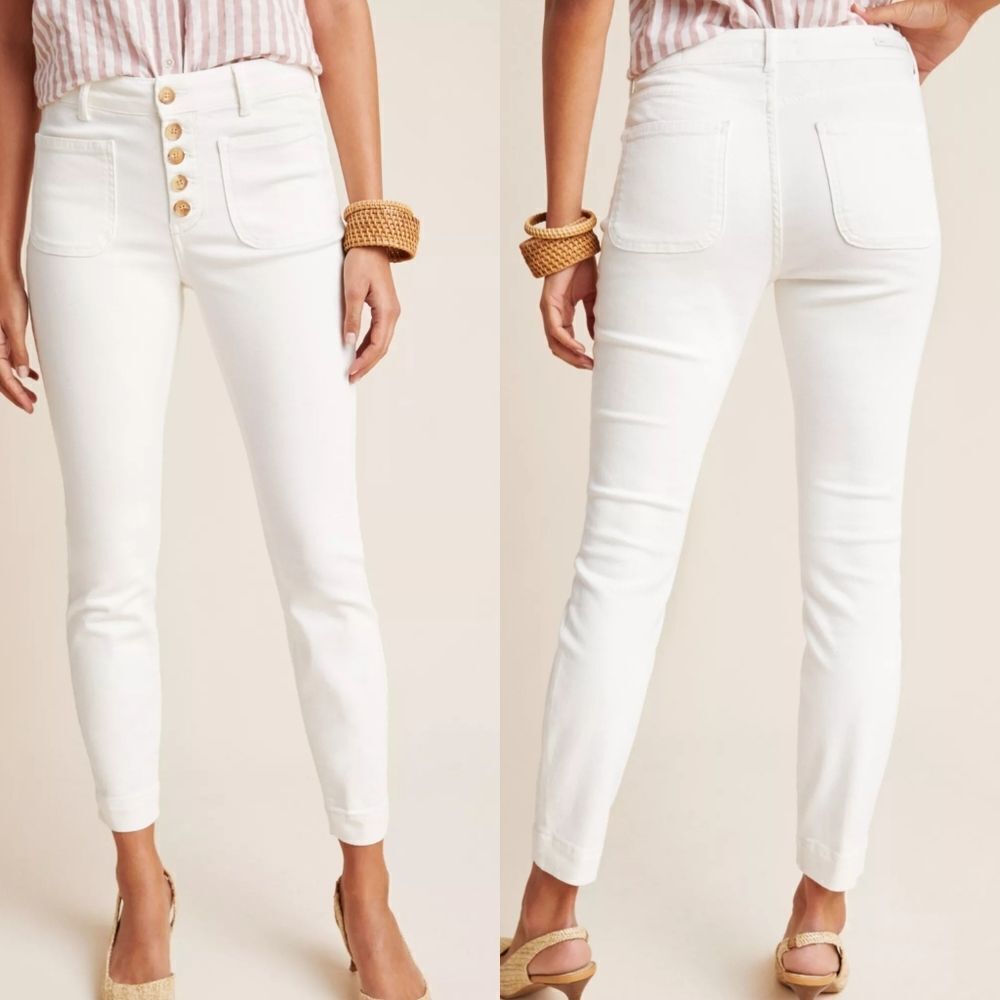 Anthropologie Pilcro High-Rise Denim Leggings Size 32